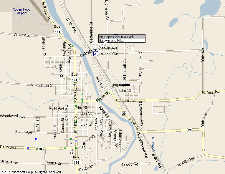 Big Rapids Industrial Park, Big Rapids, Michigan